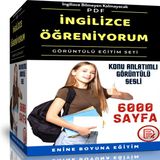 Enine Boyuna Eğitim İngilizce Öğreniyorum Pdf Kitap Seti (6000 SAYFA PDF 100 SAAT GÖRÜNTÜLÜ ANLATIM)
