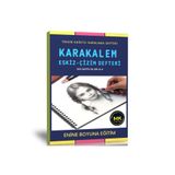 Enine Boyuna Eğitim Karakalem Eskiz ve Çizim Defteri