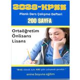 Enine Boyuna Eğitim KPSS 2023 Planlı Ders Çalışma Defteri