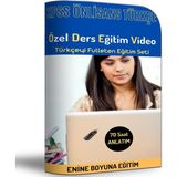 Enine Boyuna Eğitim KPSS Ön Lisans Türkçe Özel Ders Video Eğitim Seti