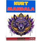Enine Boyuna Eğitim Kurt Mandala Boyama Kitap Seti (2 Kitap)