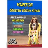 Enine Boyuna Eğitim Kürtçe Öğreten Eğitim Kitabı