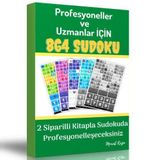 Enine Boyuna Eğitim Normalden Çok İleriye 864 Sudoku Kitabı (2 Spiralli Kitap)