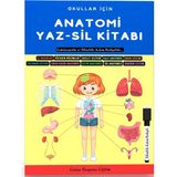 Enine Boyuna Eğitim Okullar Için Anatomi Yaz-Sil Kitabı (Herkes Için)