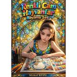 Enine Boyuna Eğitim Renkli Cam Hayvanlar Mozaik Boyama Seti Ciltli Büyük Boy 2026 Basım