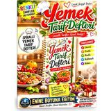 Enine Boyuna Eğitim Spiralli Yemek Tarif Defteri