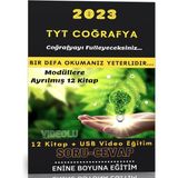Enine Boyuna Eğitim TYT Coğrafya Modüler Kitap Seti (12 Kitap - Ders Videoları)