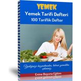 Enine Boyuna Eğitim Yemek Tarifi Defteri