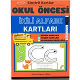 Enine Boyuna Eğitim Zincirli Alfabe Çalışma Kartları (Laminasyonlu)