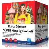 Enine Boyuna Rusça Kitap Seti 2500 Sayfalık 4 Kitap Seti