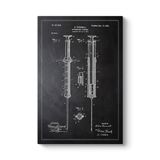 Enjektör Şırınga Patent Tablosu 60 x 90