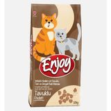 Enjoy 1 kg Yetişkin Kediler İçin Tavuklu Tam ve Dengeli Kedi Maması