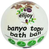 Enjoy Beyaz Gül El Yapımı Banyo Topu Beyaz 90-120 gr