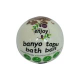 Enjoy Beyaz Gül El Yapımı Beyaz 90-120 gr Banyo Topu Sabunu