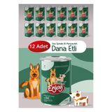 Enjoy Dana Etli Köpek Konservesi Sos İçinde Et Parçacıklı 400 Gr x12