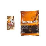 Enjoy Kuru Kedi Maması, Tavuklu, Yetişkin, Tohumu ile Omega 3 & 6 Katkısı, 1 kg ve Trendline Kuzu Etli Yetişkin Kedi Maması 1 kg - 0,01 gr