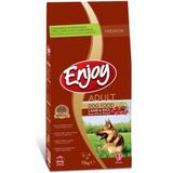 Enjoy Kuzu Etli ve Pirinçli 15 KG Yetişkin Kuru Köpek Maması
