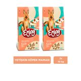 Enjoy Kuzu Etli Yetişkin Köpek Maması 10 kg x 2