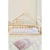 Enjoy Life Montessori Bebek ve Çocuk Karyolası Doğal Ahşap Yatak - 70 x 140 cm