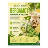 ENJOY SHOP 20 ADET BERGAMOT DOĞAL NATUREL BUHURDANLIK WAX TABLETLERİ BUHURDANLIK OİL