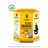 ENJOY SHOP Coconat Mango / Hindistan Cevizi Kokulugeri Akışlı Tütsü Konikleri 10 Adet / Pieces Backflow