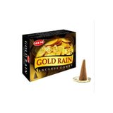 ENJOY SHOP Gold Rain Altın Yağmuru Konik Tütsü 10 Adet /pieces Cones Not : Ürünümüz Geri Akışlı Değildir