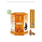 ENJOY SHOP KEHRİBAR / AMBER KOKUSU 10 ADET GERİ AKIŞLI TÜTSÜ BACKFLOW CONES 10 PCS