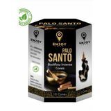 ENJOY SHOP Palo Santo Kokulu Geri Akışlı Tütsü Konikleri 10 Adet / Pieces Backflow