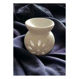 ENJOY SHOP PARLAK SERAMİK LOTUS BUHURDANLIK AROMA OİL VE WAX KOKULARI İÇİN KULLANIMA UYGUNDUR MUM