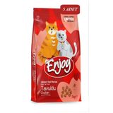 Enjoy Tavuklu Kedi Maması 1 Kg (Sevgililer Günü Özel Ambalaj)*5 Adet