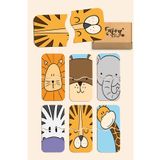 Enjoymydesign Eşleştirme Oyunu Ahşap Iki Parçalı Bebek Puzzle Beceri Zeka Geliştirme Oyunu Eğitici Oyuncak
