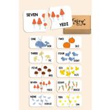 Enjoymydesign Eşleştirme Oyunu Ahşap Iki Parçalı Bebek Puzzle Okul Öncesi Puzzle Eğitici Oyuncak