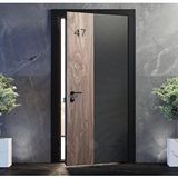Enka Door Çelik Kapı Özel Seri Model Kapadokya Kale Yarı Merkezi Kilit Sistemli Çok Renkli
