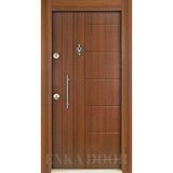 Enka Door Çelik Kapı Pvc Serisi Model Horizon Kahverengi