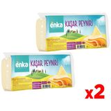 Enka Gurme Kaşar Peyniri Tam Yağlı-2'li- 1 kg - 2 kg