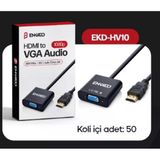 Enkado Ekd-Hv10 Hdmı - Vga Çevirici Adaptör