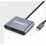 Enkado Ekd-Tp43 Typce-C To 3 İn1 Hdmı +Pd +Usb 3,0 Adaptör