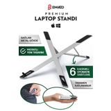 Enkado Mini Katlanabilir Otomatik Ayarlanabilir Patentli Tasarım Macbook Laptop Standı Notebook Yükseltici