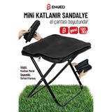 Enkado Ultra Hafif El Çantası Boyutunda Katlanır Kamp Sandalyesi Portatif Taşınabilir Lüx Piknik Sandalyesi