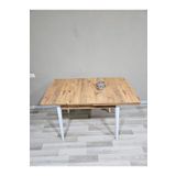 Enkare Küçük Mdf Masa, Açılabilir Mutfak Masası, 68x90, 4-6 Kişilik