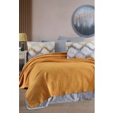 Enlora Home Color Pike Takımı Çift Kişilik Beat Sarı