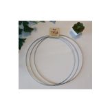 Enludo Metal Makrome Çember 35cm 3lü Set Galvanizli Kasnak Halka Düş Kapanı