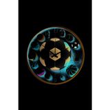 Enma Life Çocuk Odası Duvar Saati / Futbol Topu Temalı Duvar Saati / Dijital Duvar Saati / Uv Baskılı / 48 Cm