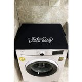 Enma Life Siyah Wash And Dry Çamaşır Makina Örtüsü, Makina Üstü Örtü