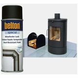 Ennalbur Belton Gümüş 650 °C Isıya Dayanıklı Sprey Boya 400 Ml