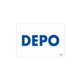 Ennalbur Depo Uyarı Levhası 17,5X25 KOD:1673