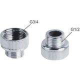 Ennalbur Duş Başlığı Spiral Adaptörü 3/4x1/2 Plastik Malzemeden Üretilmiş Modern Tasarımlı