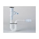 Ennalbur Japar Çatallı Lavabo Sifonu 50 mm