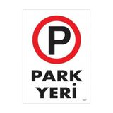Ennalbur Park Yeri Uyarı Levhası 25X35 KOD:1587