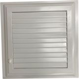 Ennalbur Plastik Menfez 55X55 Beyaz Banyo Wc Havalandırma - 55 x 55 cm